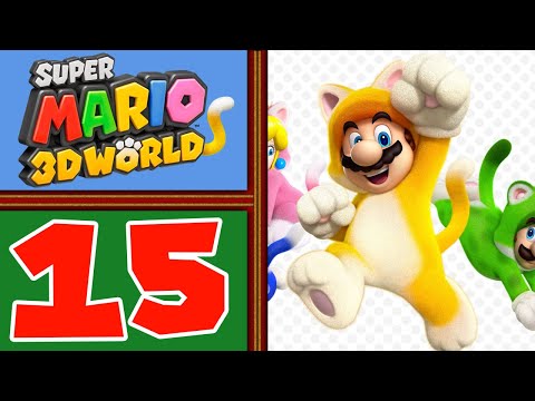 Super Mario 3D World (Solo 2021) playthrough pt15 - Traversing the Flower World Fields of FUN