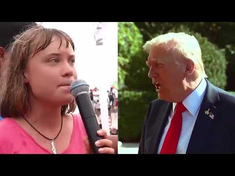 Trump Announces Gaza Hostage Deal while Israeli Forces Detain Greta Thunberg #trump #viralvideo