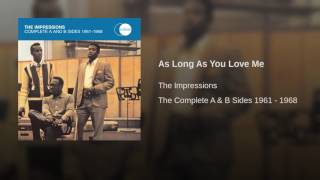 As Long As You Love Me