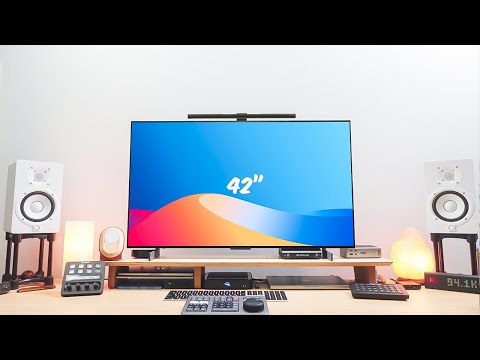 Switching to a 42 inch LG C3 OLED TV as a monitor