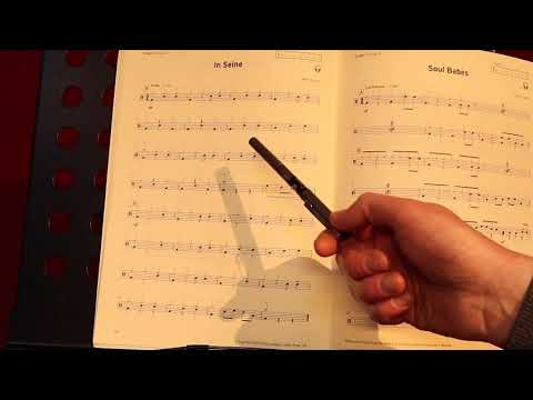 In Seine.  Grade 1 Trinity Drum Kit.