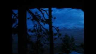 Grand Canyon Panorama from the D'Land train. New years eve 2012 at Disneyland 116.avi