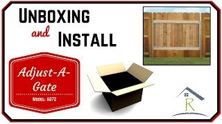 Adjust-A-Gate Review 72 Inch Gate Kit Install