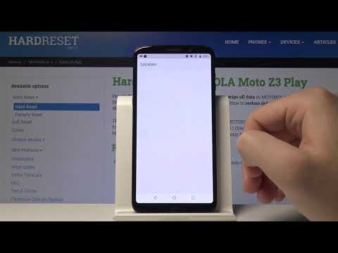 How to Activate Location Tags on Photos in MOTOROLA Moto Z3 Play – Camera Location Tags