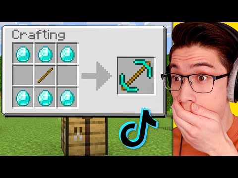 Testing Viral Minecraft Life Hacks That Are 100% Working