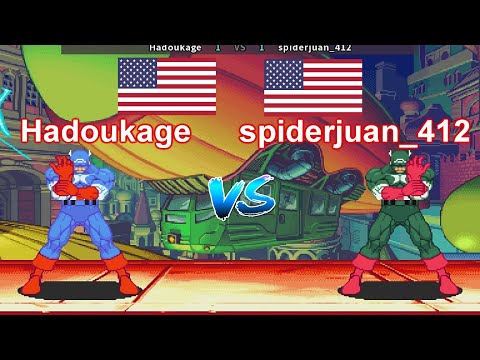 Marvel vs Capcom - Hadoukage vs spiderjuan_412