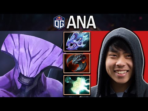 OG.ANA FACELESS VOID WITH AMAZING ATTACK SPEED - DOTA 2 7.30 GAMEPLAY