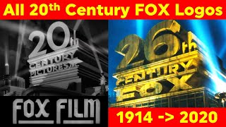 20th Century FOX ALL Intros (1914-2020) Fox Film t