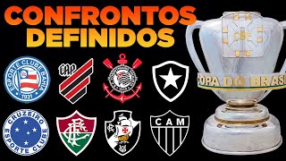 ⚽️ SORTEIO DAS QUARTAS DE FINAL DA COPA DO BRASIL 2025 - 12/08/2025 | CONFRONTOS DEFINIDOS