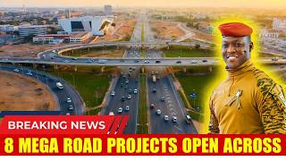 Ibrahim Traoré Builds the Future: 8 Mega Road Projects Open Across Burkina Faso