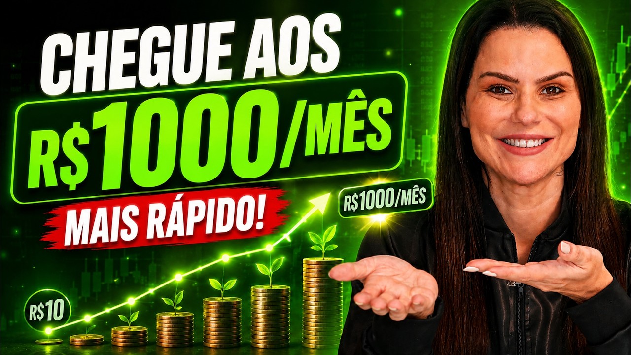 Como montar uma carteira de R$ 1000 Mensais!