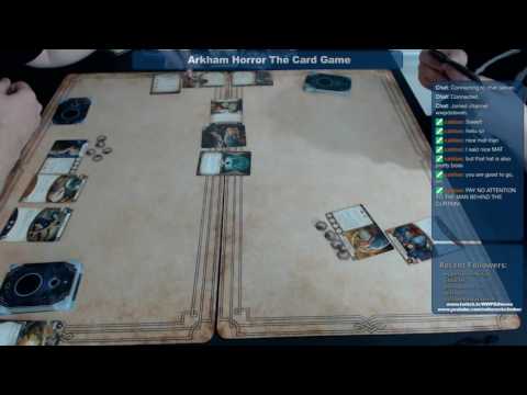 Arkham Horror the Card Game: First Play Through