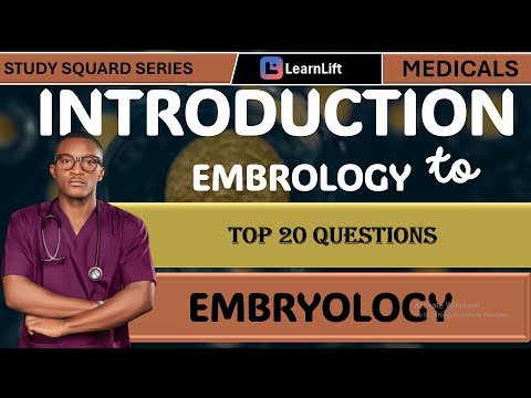 1.2) EMBROLOGY | INTRODUCTION TO EMBROLOGY ( TOP 20 QUESTIONS) | MEDICALS