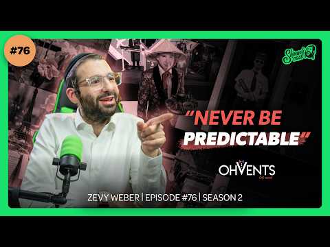"Don't be afraid to Stand out" - Zevy Weber | Shmueli Cast #76 | Yiddish