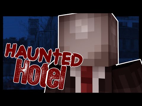 Terrifying Slenderman in Haunted Minecraft Hotel! 😱