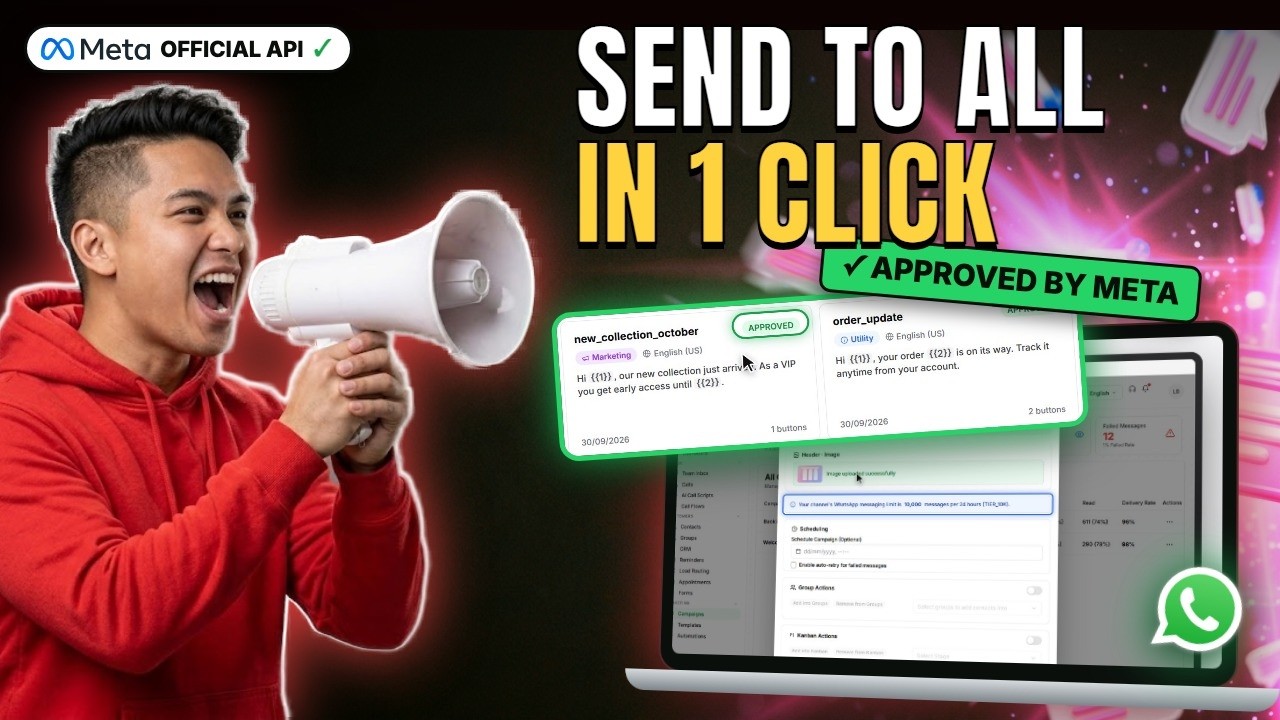 WhatsApp bulk message API campaign tutorial — WaHamster