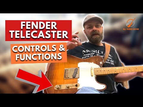 Fender Telecaster Guitar Controls Functions Tutorial By Jimi D
