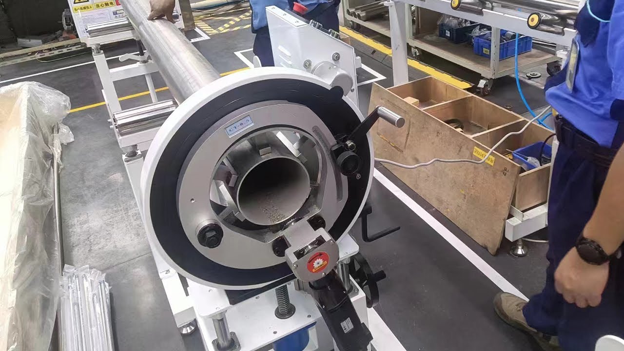 Planetary Pipe Cutting Machine Demo