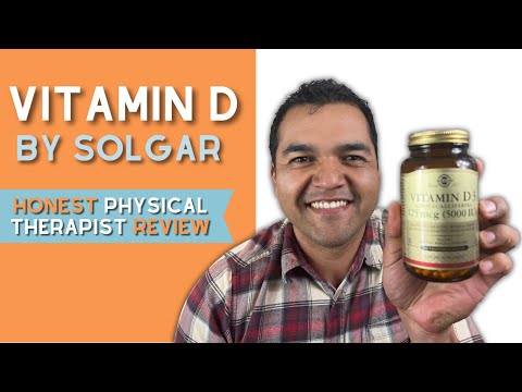 Vitamin D By Solgar As A Joint Supplement | Honest Physical Therapist Review