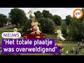 Schijtbeesten winnen harten en prijs tijdens alternatief bloemencorso