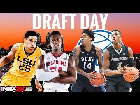 NBA 2K16 76ers MyGM Ep. 11 - Draft Day!