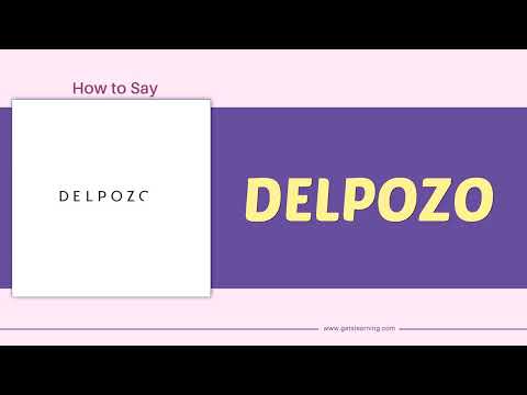 How to Say DELPOZO (Spanish designer) In American English