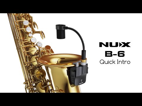 Бездротовий мікрофон для саксофона NUX B-6 SAX