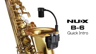 Video thumbnail for B-6 | NUX Wireless Microphone System by NUX