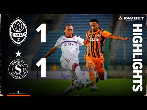 Shakhtar vs Servette. Highlights of the Conference League match (21/08/2025)