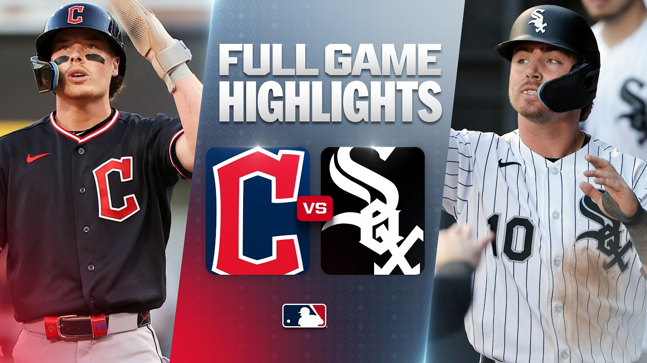 6월23일 클리블랜드 시카고화이트삭스 MLB 하이라이트