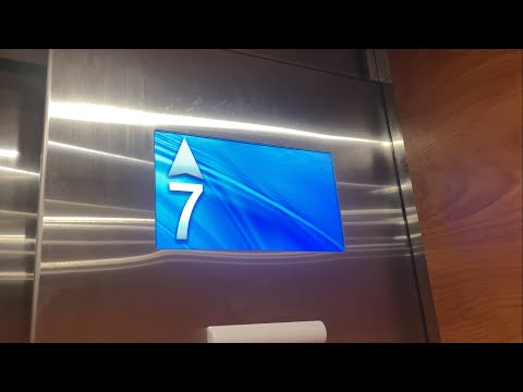 1240. Schindler 6400 Traction East Elevators at The Patient Tower - UNC-REX - Raleigh, NC