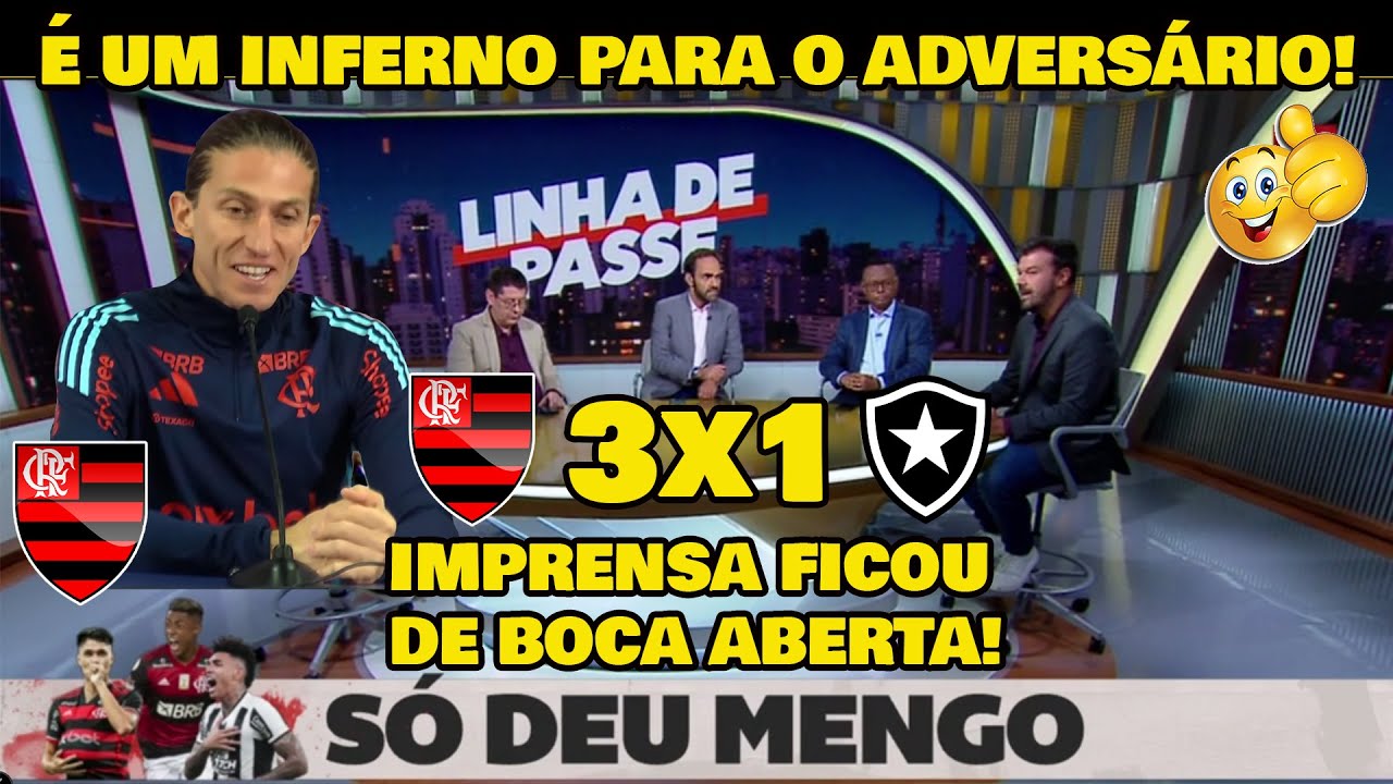 FLAMENGO É IMPIEDOSO! "MASSACROU O BOTAFOGO" FLAMENGO 3x1 BOTAFOGO FINAL DA SUPERCOPA.