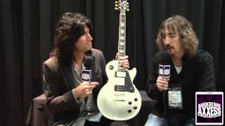 BackstageAxxess interviews Tommy Thayer of KISS during the 2013 NAMM expo.