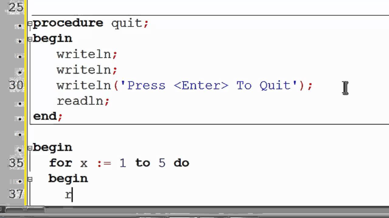 Free Pascal Program Tutorial 20 - Parallel Arrays - Lazarus