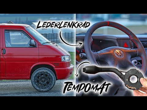 Lederlenkrad und Tempomat im VW T4 nachrüsten! Freundships Woche 7/24