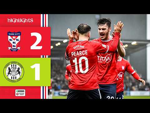 📺 Match Highlights | York City 2-1 Forest Green Rovers | 2025/26