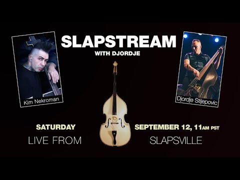 Psychobilly Slap Bass w/ KIM NEKROMAN - Slapstream with Djordje #14
