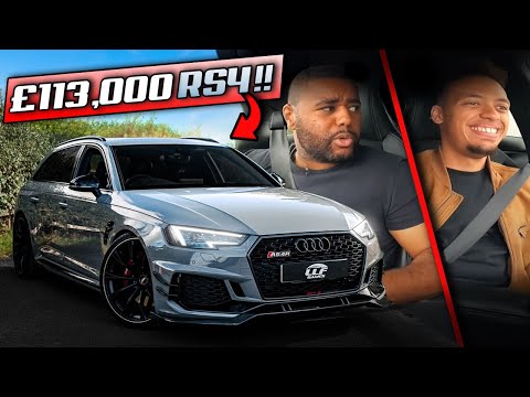 COLLECTING A £113,000 ABT AUDI RS4!! **FIRST DRIVE**