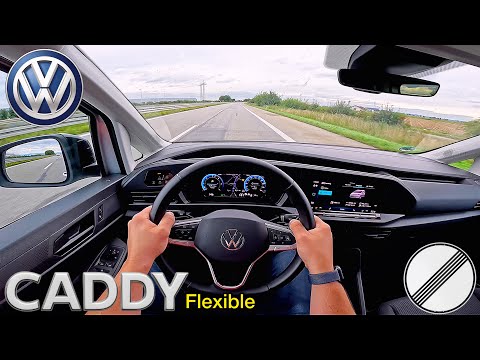 VW Caddy Maxi Flexible 2.0 TDI | 122PS | Test & TopSpeed Drive POV