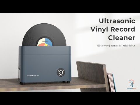 HumminGuru Ultrasonic Vinyl Record Cleaning Machine