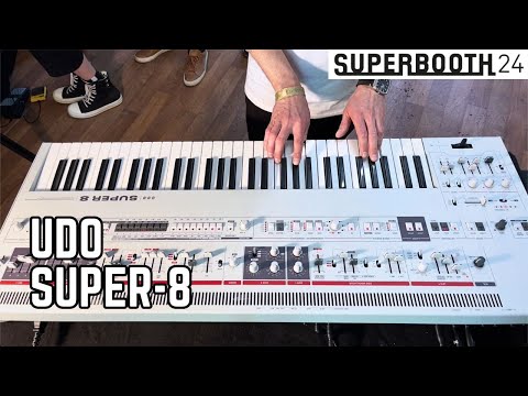 UDO Super 8 16-Voice Polyphonic Bi-Timbral Analogue-Hybrid Performance Synthesizer image 8