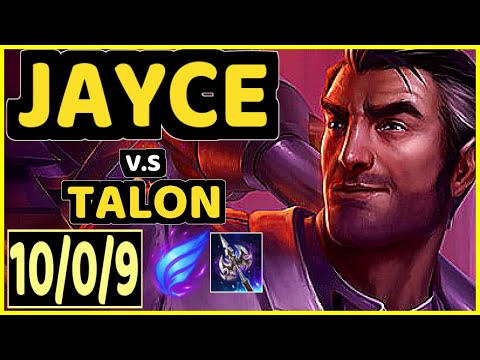 MILICA (JAYCE) vs TALON - 10/0/9 KDA MID CHALLENGER GAMEPLAY - EUW