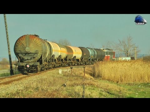 Urmărire Feroviară/Rail Chasing LDE2100 60-1404-8 & Marfar CFR MARFĂ Freight Train - 20 March 2020