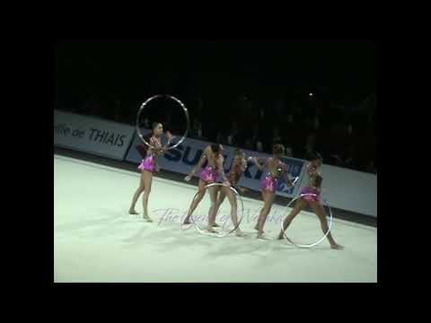 RUSSIA 3 hoops 4 clubs - 2008 Thiais Groups AA (incomplete)