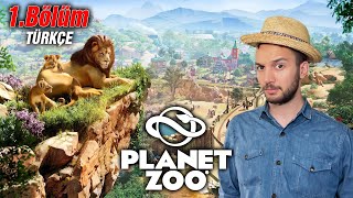 Türkiye'nin en büyük hayvanat bahçesi! Planet Zoo Türkçe [1.Bölüm]