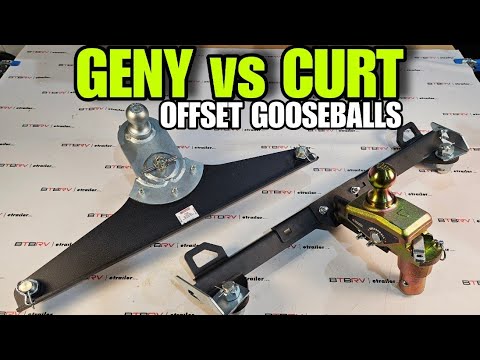Ultimate Showdown! GENY vs CURT Offset Gooseball for RV and Trailer Towing!