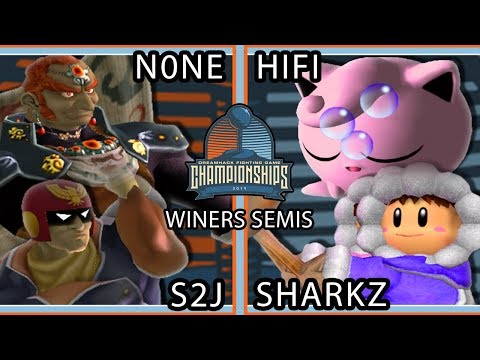 DHATL 2019 SSBM Teams - n0ne & S2J Vs. HiFi & Sharkz Smash Melee Tournament Winners Semis