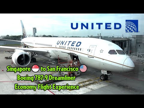 Miniatura YouTube dla United Airlines Boeing 787-9