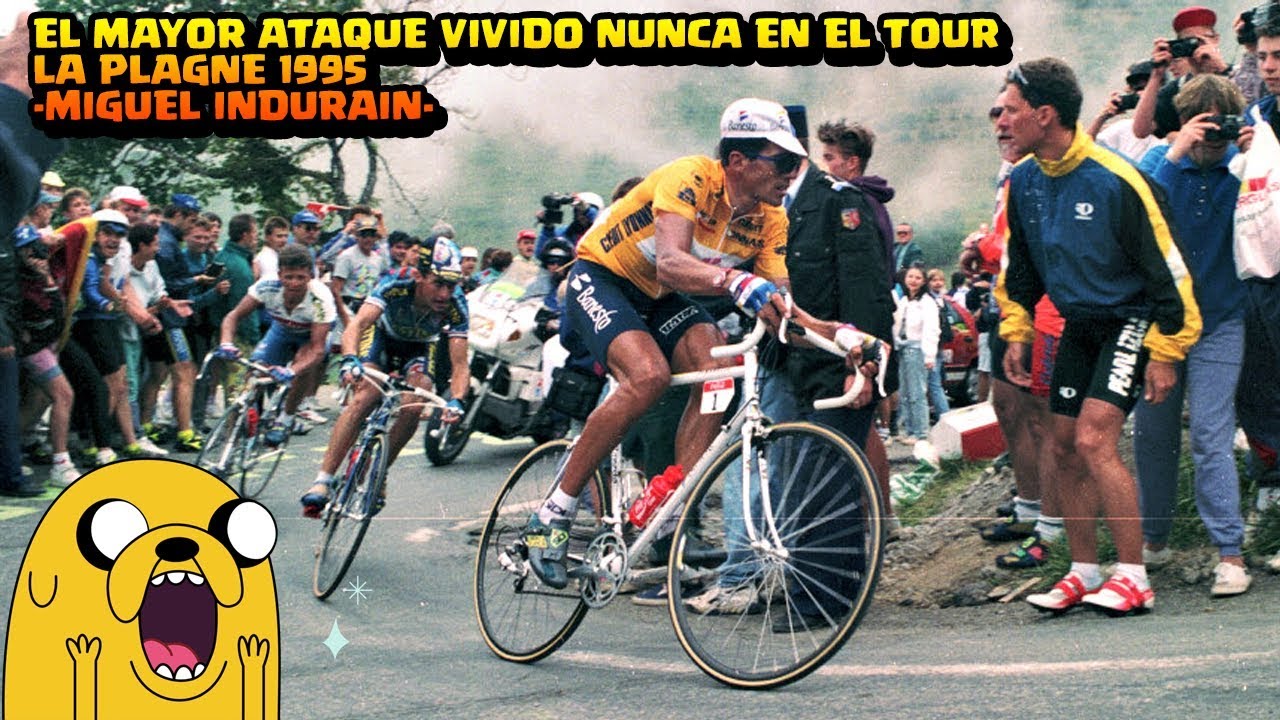 El mayor ataque vivido nunca en el Tour de Francia | Miguel Indurain | Subida a La Plagne