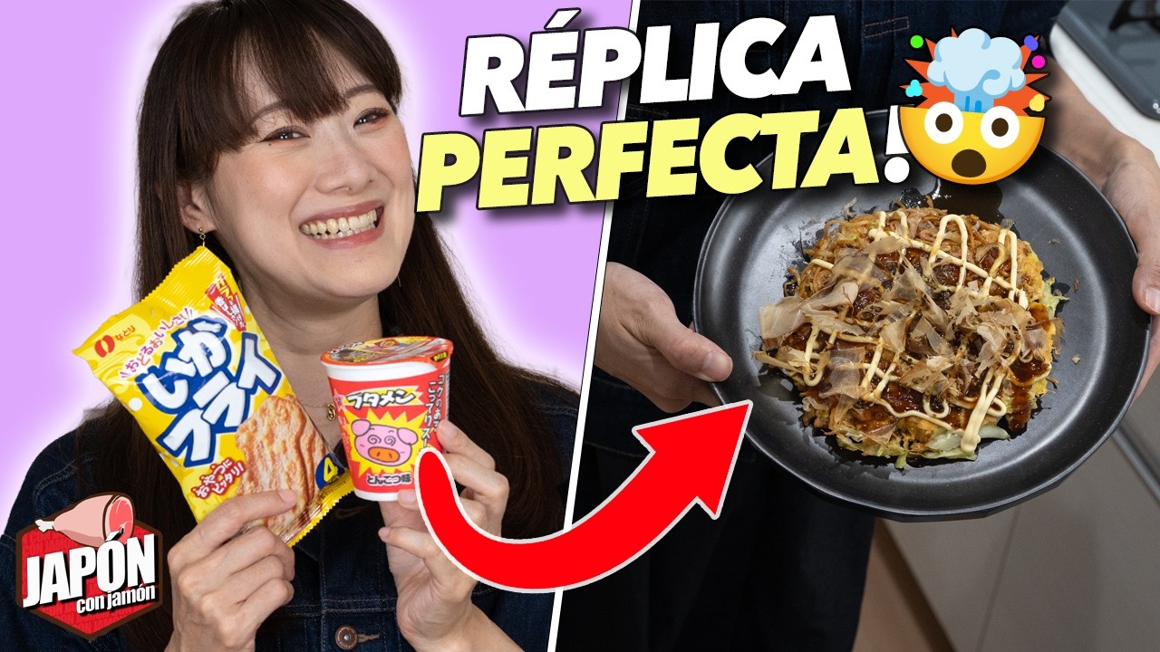 Transformo CHUCHERÍAS JAPONESAS en COMIDA REAL ¡Sabe igual!